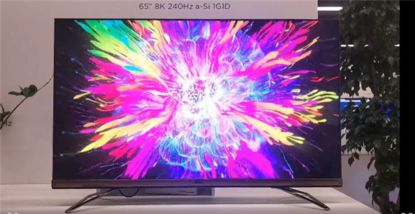 ТВ-стандарт для игровых консолей нового поколения. BOE показала 65-дюймовый телевизор с матрицей 8К и кадровой частотой 240 Гц